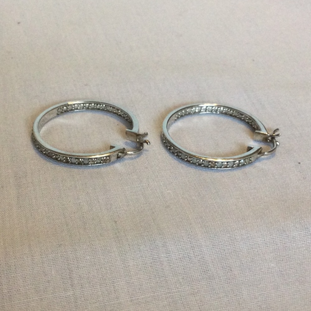 Krn Sterling Silver Earrings - image 1